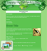 Holiday Template: St. Patrick's Day Events