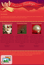Holiday Template: Holiday Angel