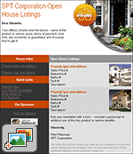 Constant Contact Open House Template.