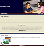 Religious Inspirational: People Template