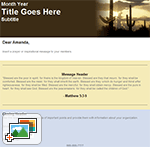 Religious Inspirational: Seasonal Template