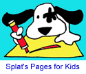 Splats page for kids