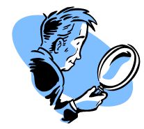 Man searching