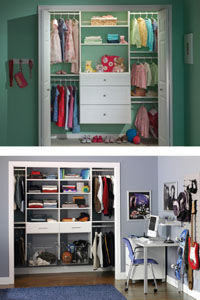 ORG kids closets