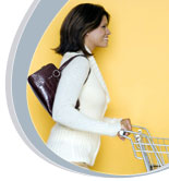 Woman shopping