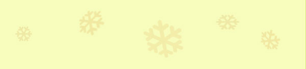 Yellow snowflakes
