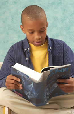 Boy Reading