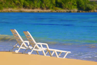 beach chairs