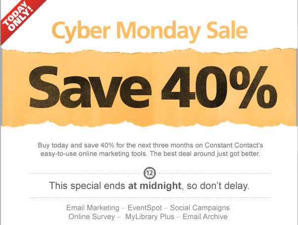 Cyber Monday Sale! Save 40%! This special ends at midnight, so don't delay.